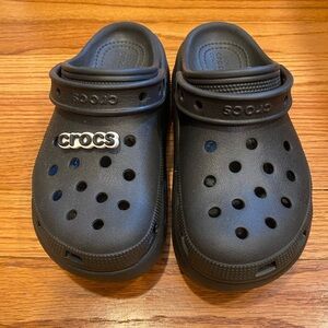 CROCS Kids platform Clog - Black